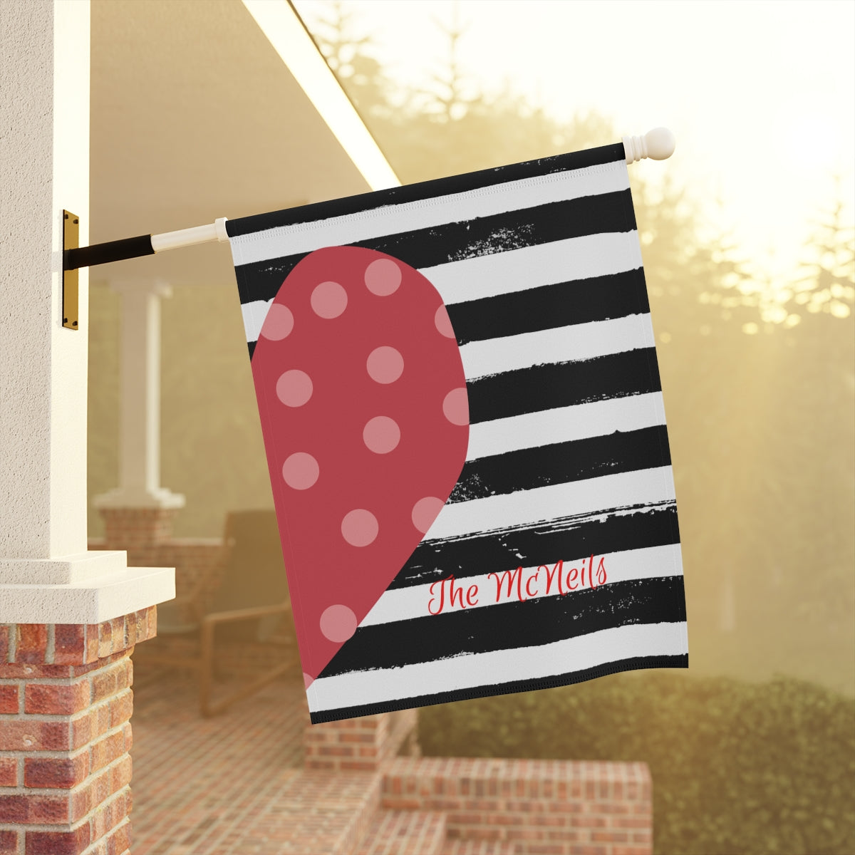 Valentine's Day Decorative Garden Banner - Durable, Vibrant, and Perfect for Outdoor Decor 3