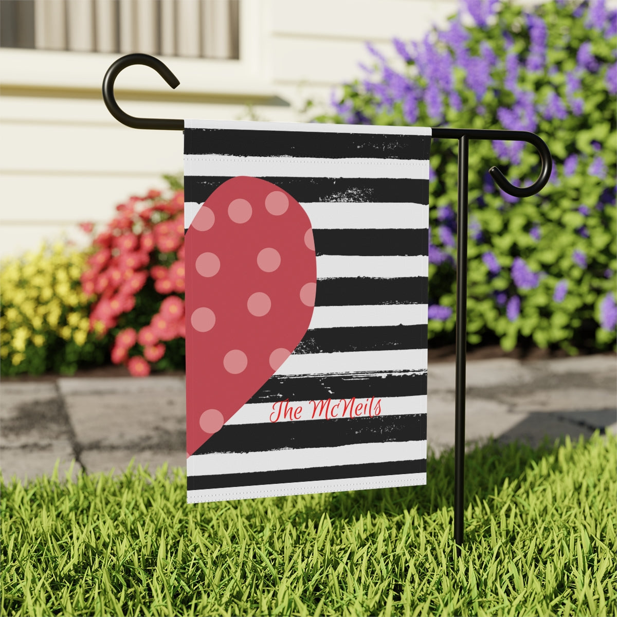 Valentine's Day Decorative Garden Banner - Durable, Vibrant, and Perfect for Outdoor Decor 3