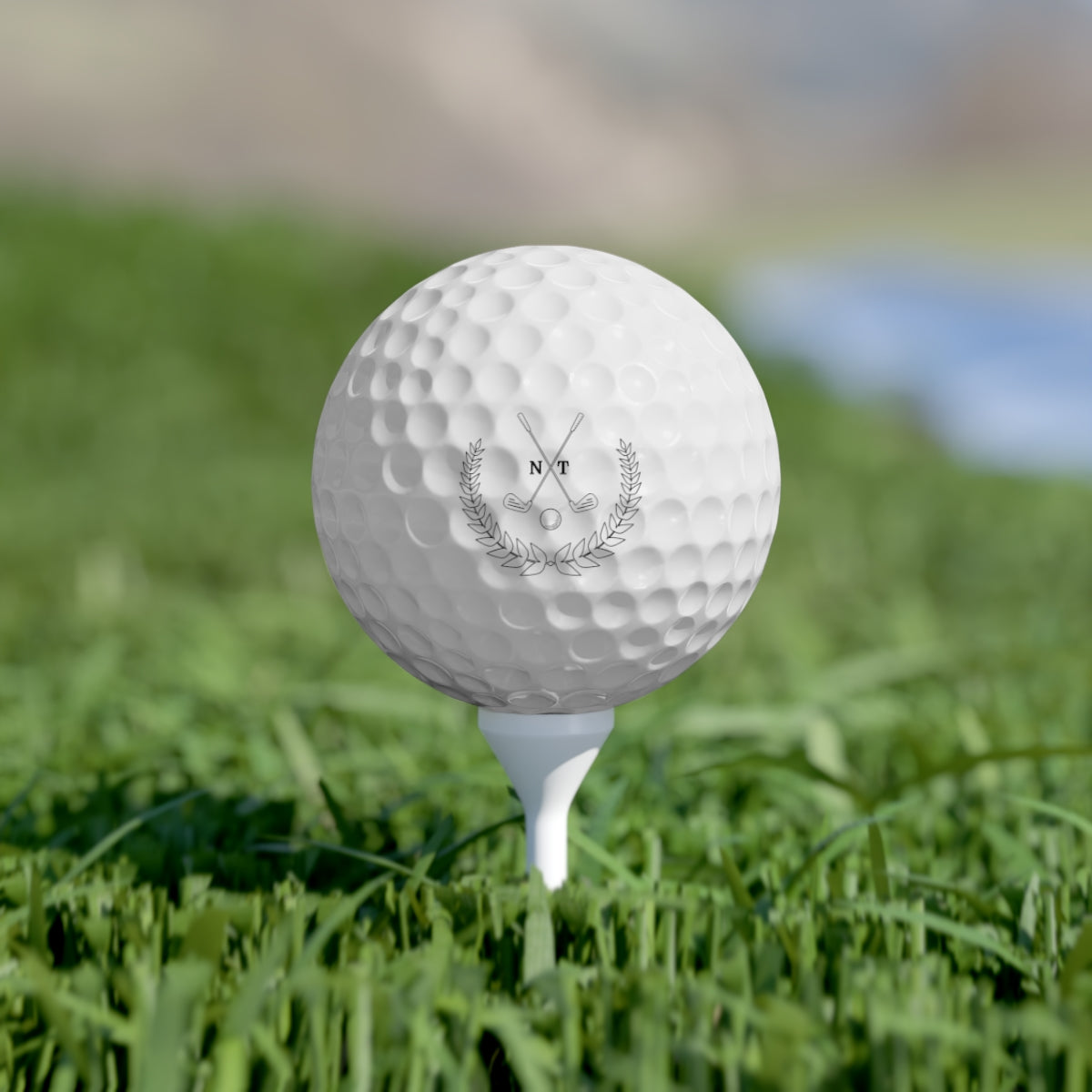 Sports| Custom Golf Balls with Personalized Initials - Stylish Golf Gift