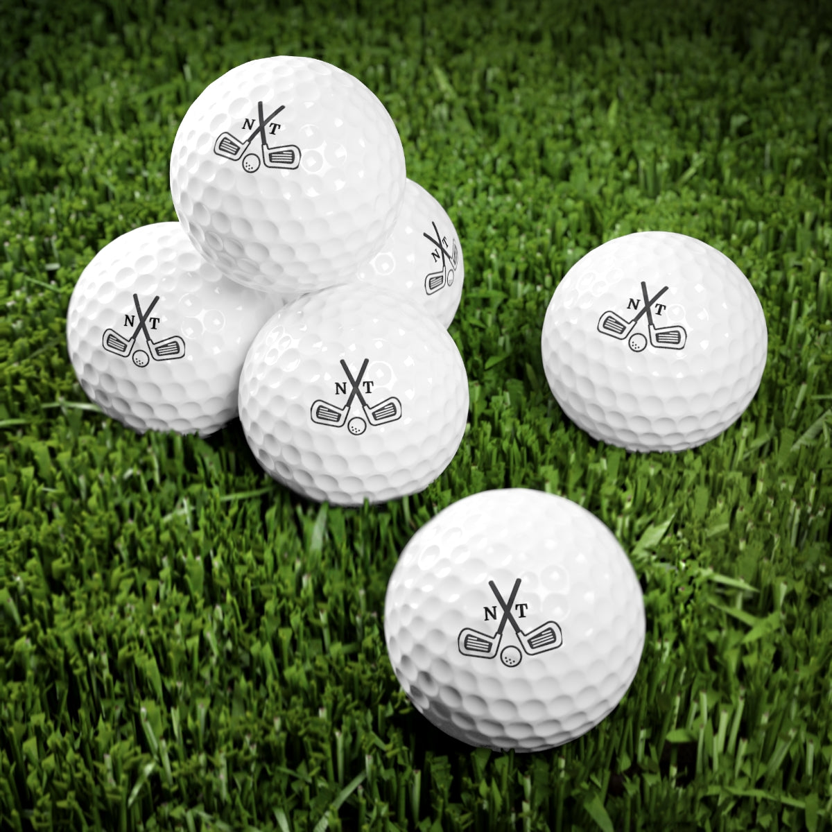 Sports| Custom Golf Balls with Personalized Initials - Perfect for Golf Enthusiasts