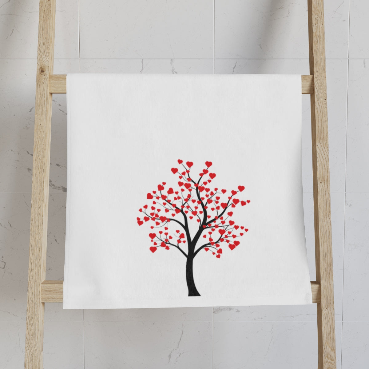 Valentine Tree Hand Towel