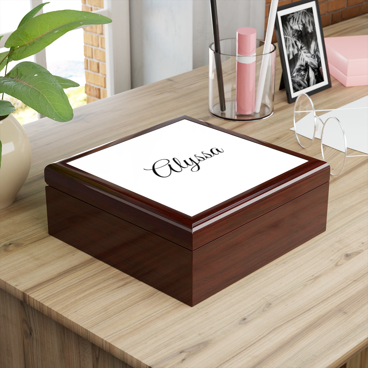 Get trendy with Personalized Jewelry Box for Bridesmaids -  available at Good Gift Company. Grab yours for $39.98 today!