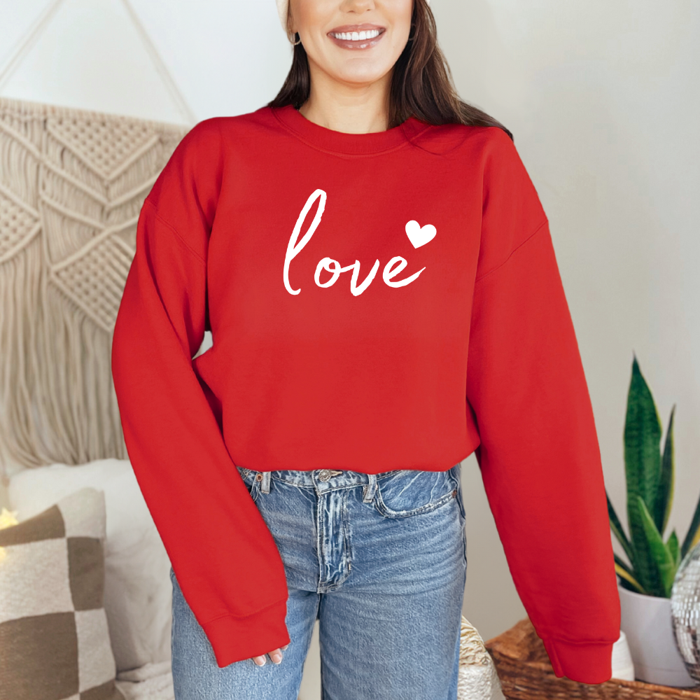Get trendy with love t shirt (1) Love Pullover Crewneck Sweatshirt 8 oz (Closeout) -  available at Good Gift Company. Grab yours for $28 today!