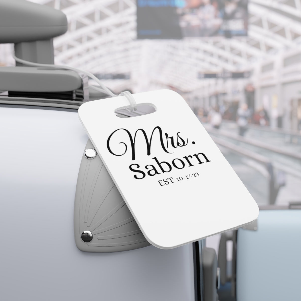 Get trendy with Mr. and Mrs. Personalized Luggage Tags -  available at Good Gift Company. Grab yours for $22.38 today!