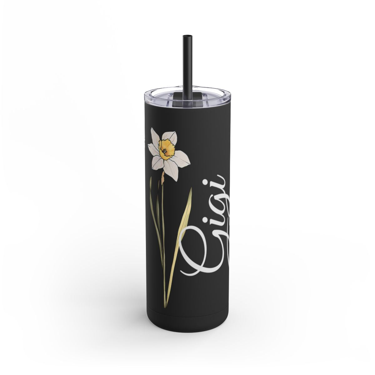 Personalized Grandma Tumbler with Custom Nickname & Birth Flower – Perfect Christmas or Birthday Gift