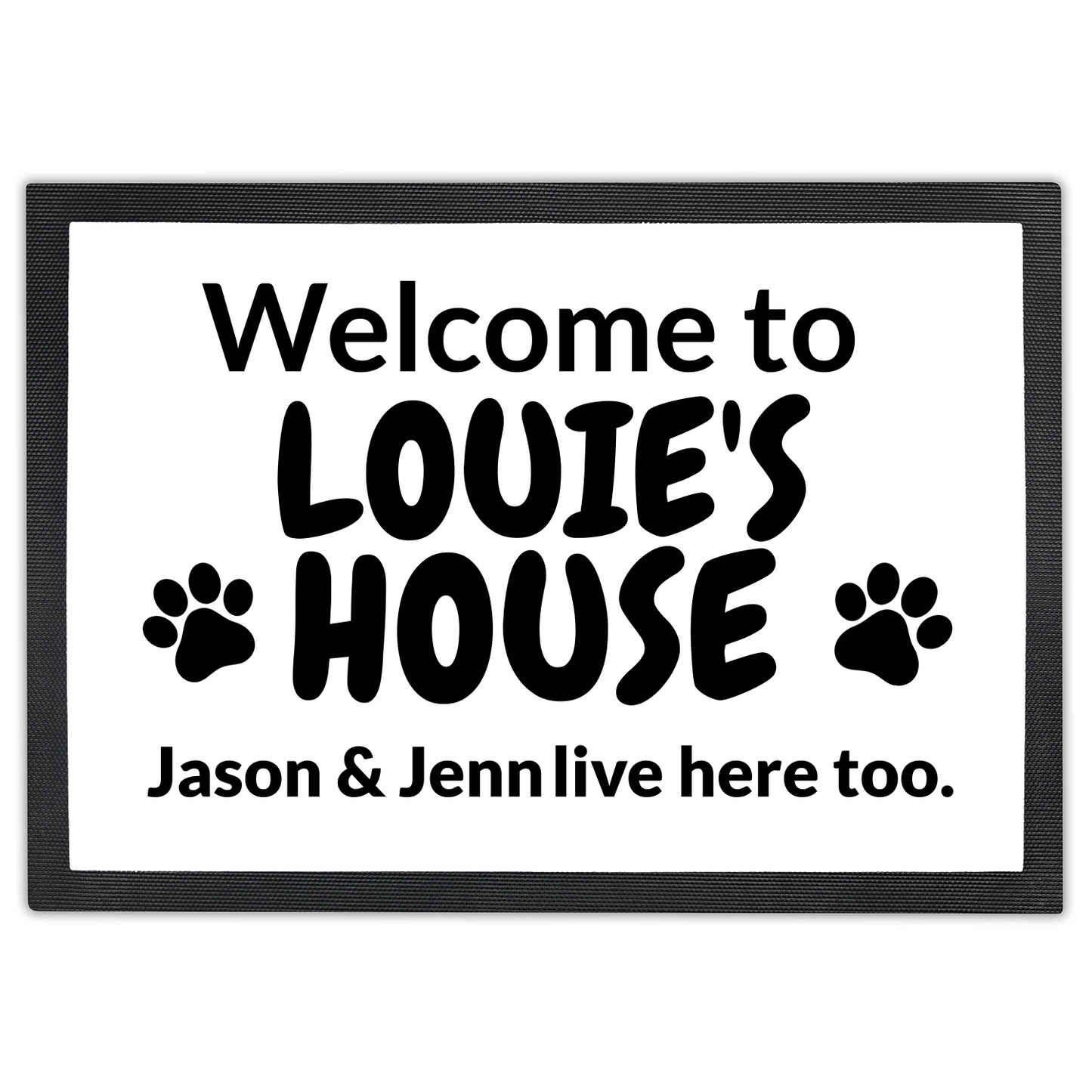 Personalized Non-Slip Doormat – Stylish, Durable, and Eco-Friendly (1)