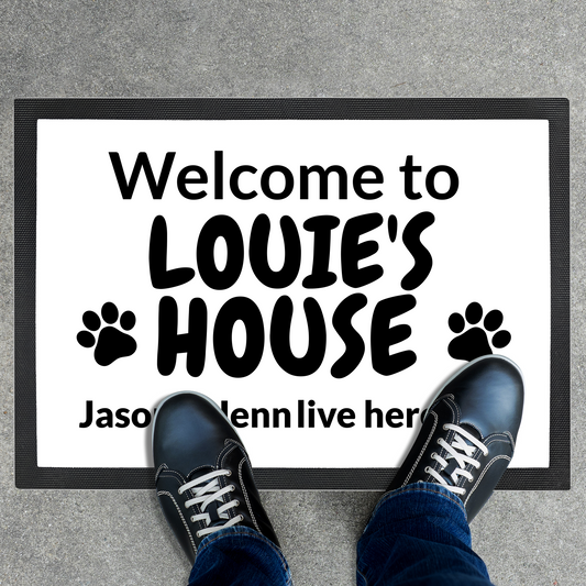 Pets| Personalized Non-Slip Doormat – Stylish, Durable, and Eco-Friendly