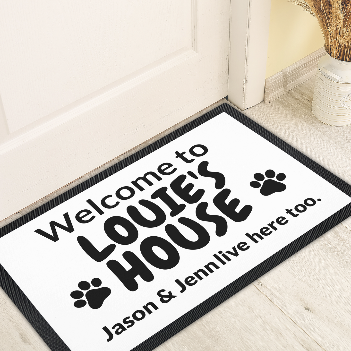 Personalized Non-Slip Doormat – Stylish, Durable, and Eco-Friendly (1)