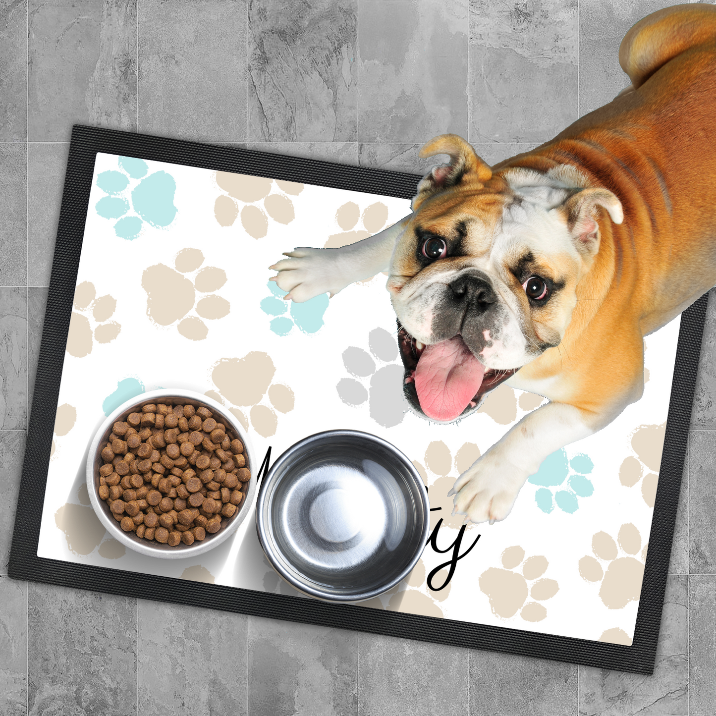 Customizable Pet Feeding Mat – Durable, Stylish, and Practical