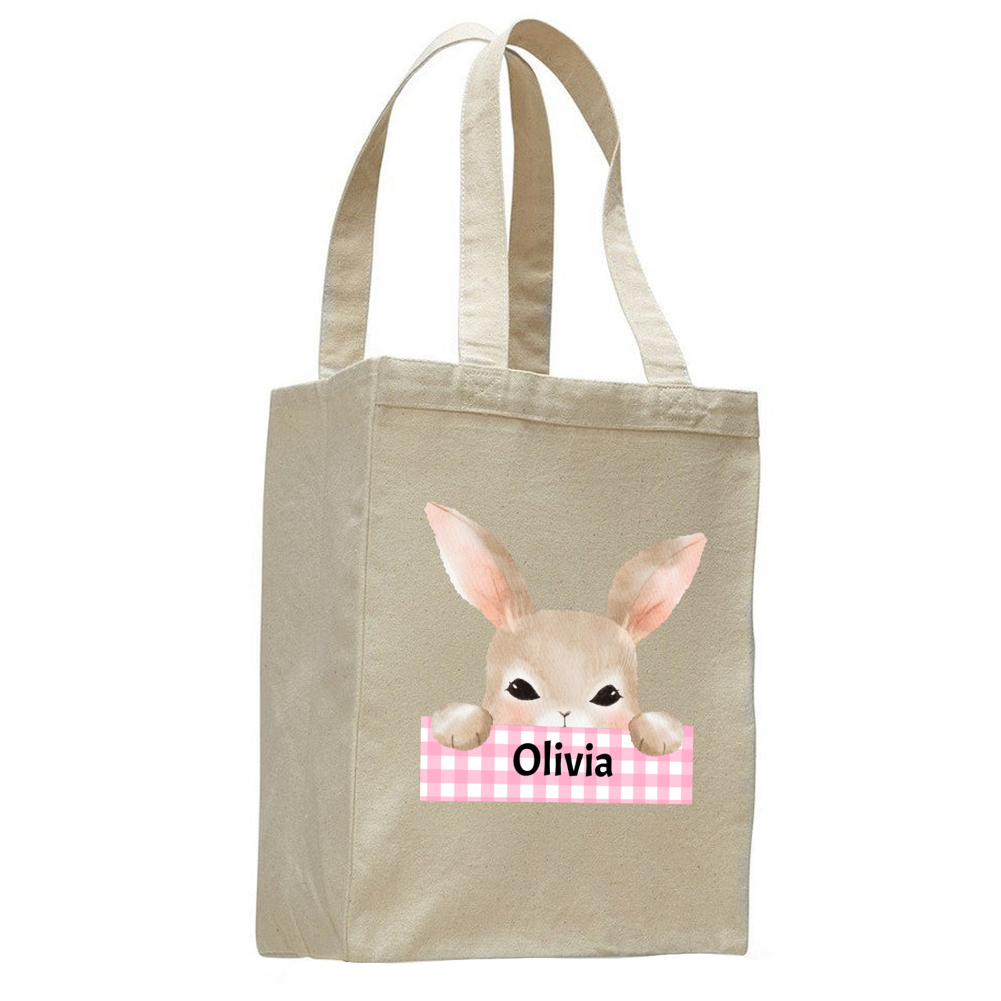 Personalized Easter Tote Bag