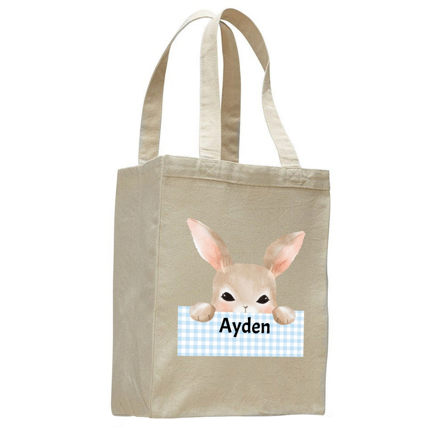 Personalized Easter Tote Bag