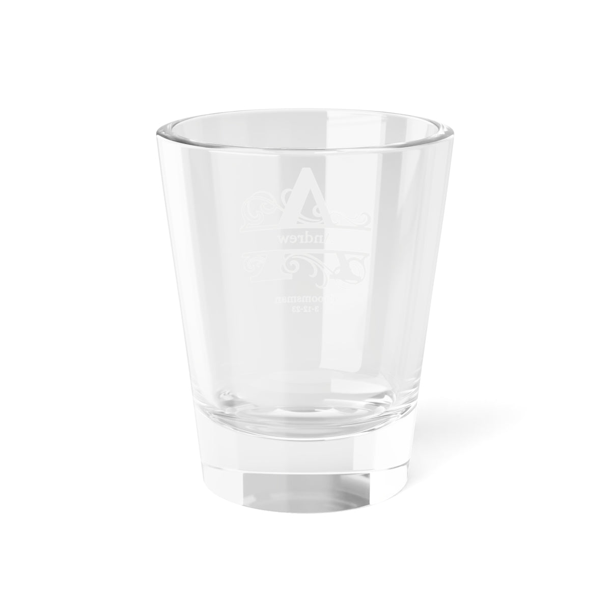 Get trendy with Monogrammed Shot Glass, 1.5oz -  available at Good Gift Company. Grab yours for $14.72 today!