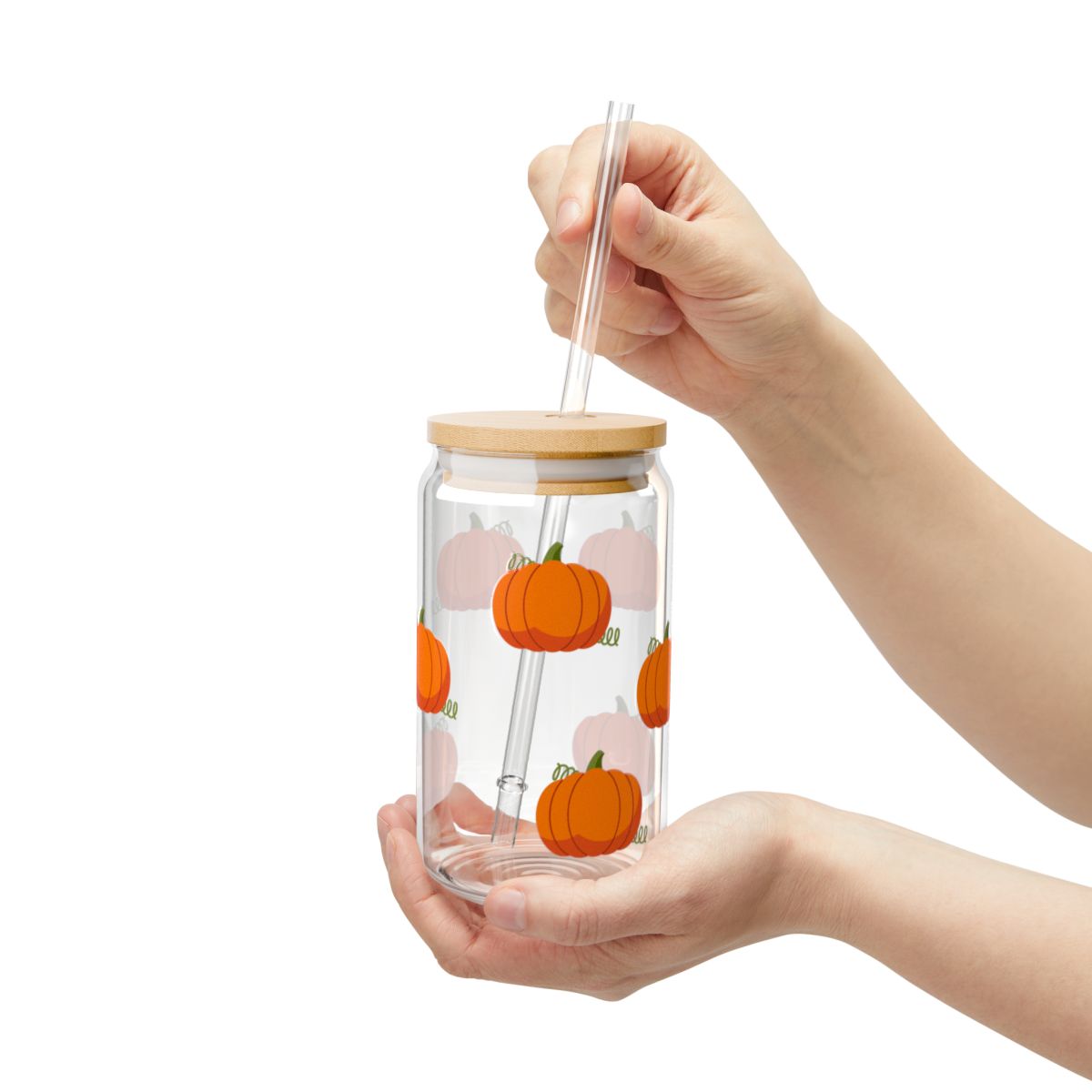 Get trendy with Fall Pumpkin Glass Sipper – Perfect for Gifts & Party Favors -  available at Good Gift Company. Grab yours for $25 today!