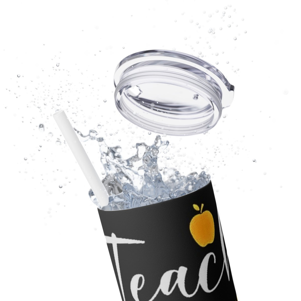 Get trendy with Teach, Love, Inspire Skinny Tumbler with Straw, 20oz -  available at Good Gift Company. Grab yours for $44.20 today!