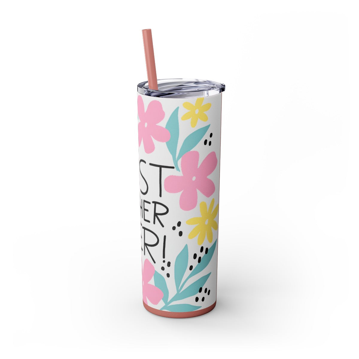 Get trendy with Best Teacher Ever! Skinny Tumbler with Straw, 20oz -  available at Good Gift Company. Grab yours for $44.20 today!
