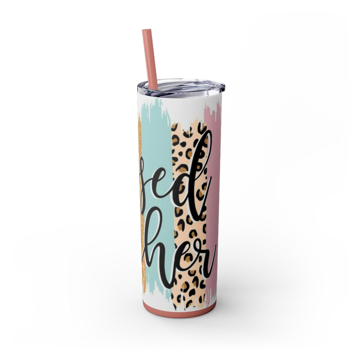 Get trendy with Blessed Teacher Skinny Tumbler with Straw, 20oz -  available at Good Gift Company. Grab yours for $44.20 today!