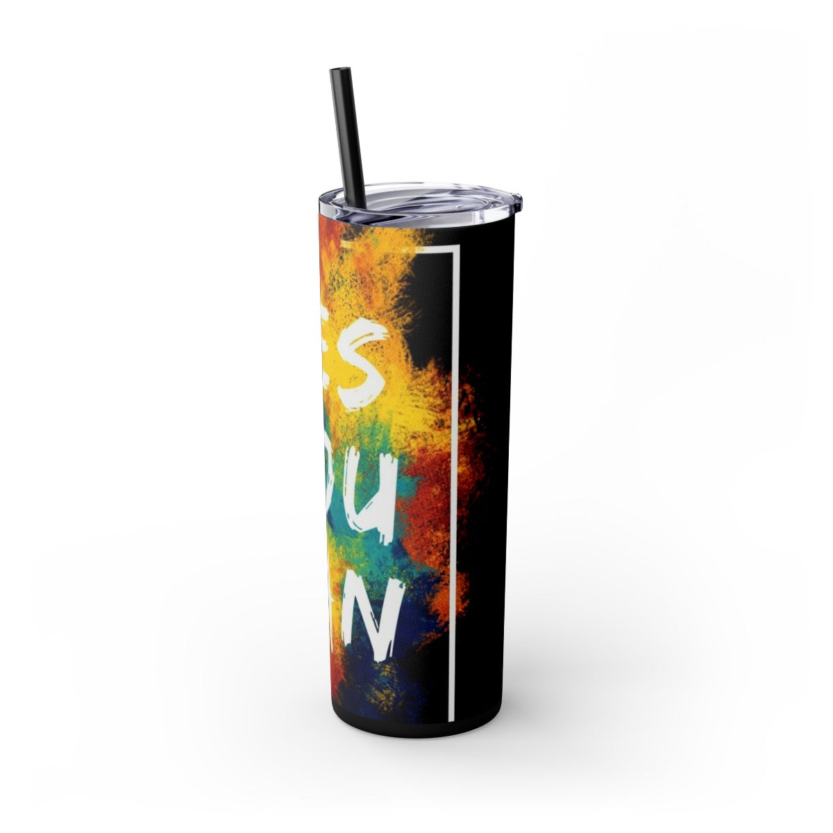 Get trendy with Yes You Can Skinny Tumbler with Straw, 20oz -  available at Good Gift Company. Grab yours for $44.20 today!