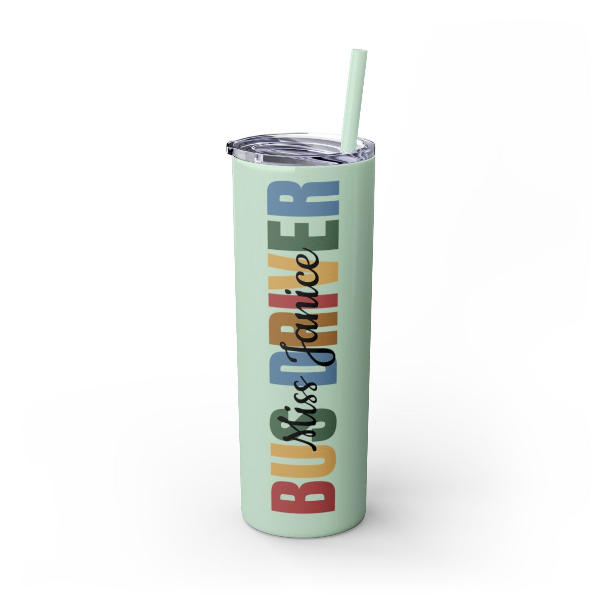 Get trendy with School Bus Driver Skinny Tumbler with Straw, 20oz -  available at Good Gift Company. Grab yours for $44.20 today!
