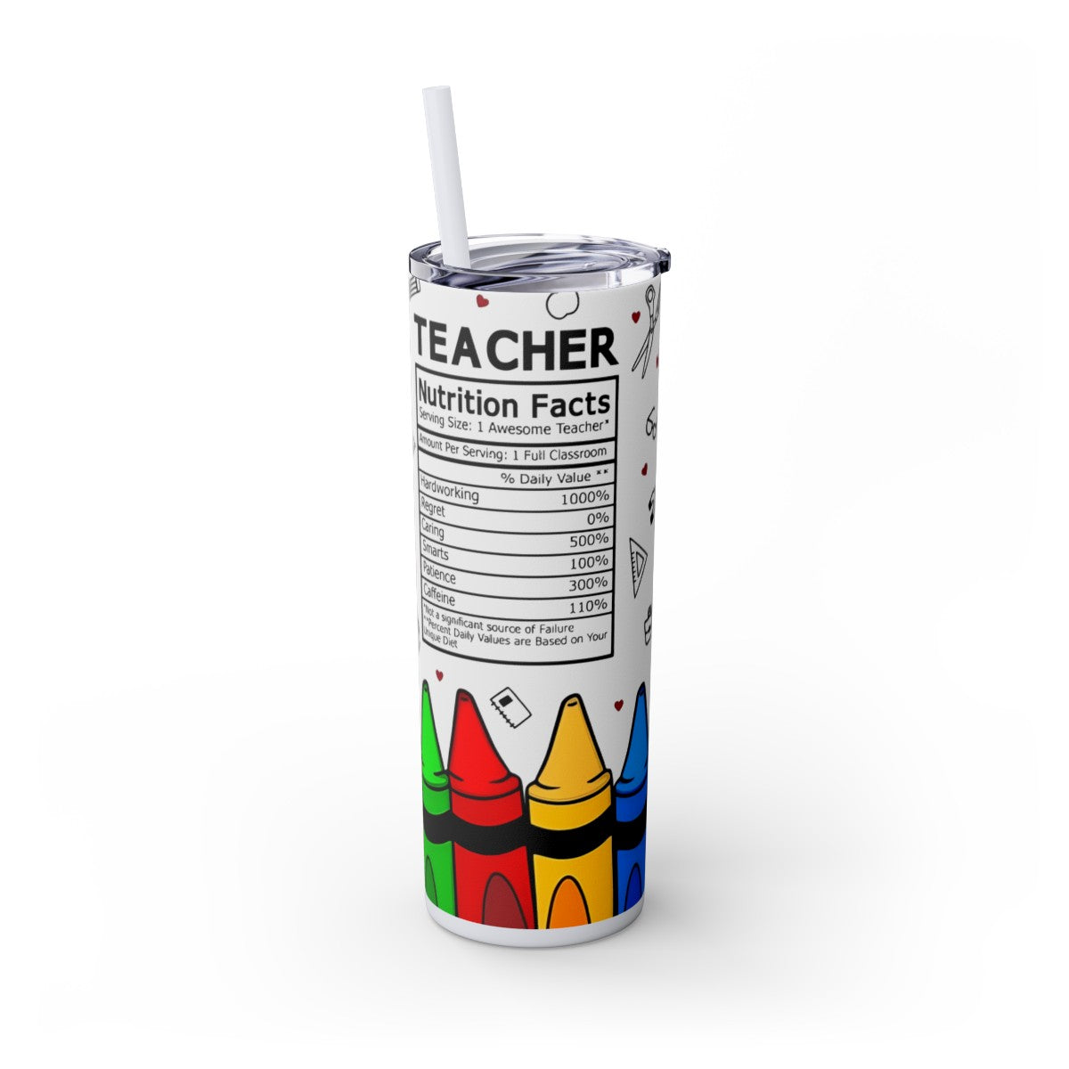 Get trendy with Teacher Life Skinny Tumbler with Straw, 20oz -  available at Good Gift Company. Grab yours for $28 today!