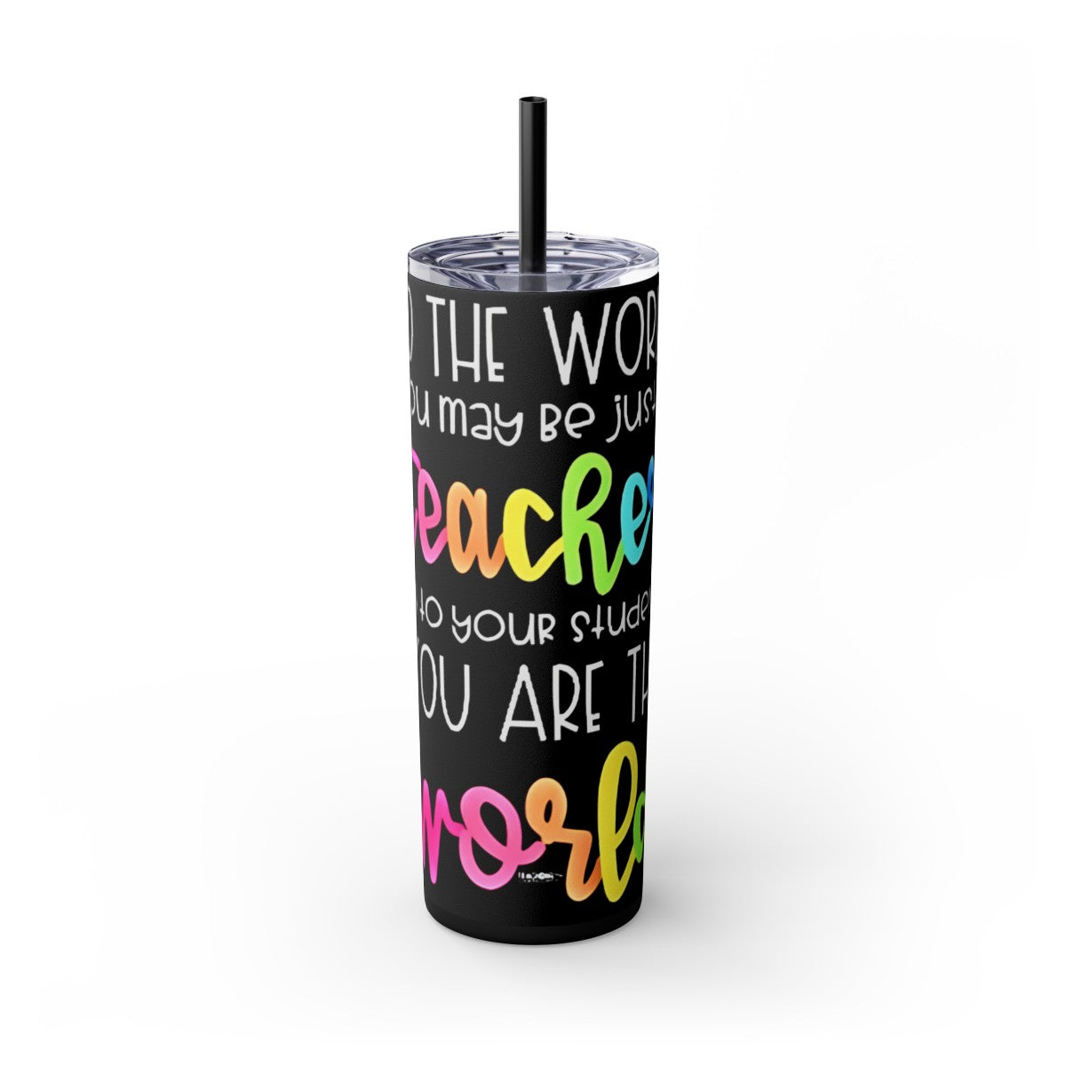 Get trendy with To The World may be just a Teacher Skinny Tumbler with Straw, 20oz -  available at Good Gift Company. Grab yours for $44.20 today!