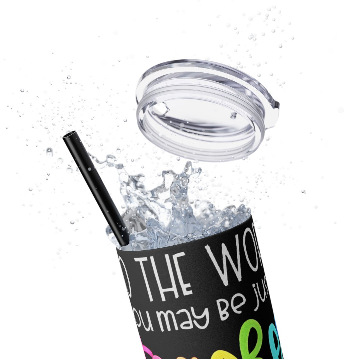 Get trendy with To The World may be just a Teacher Skinny Tumbler with Straw, 20oz -  available at Good Gift Company. Grab yours for $28 today!