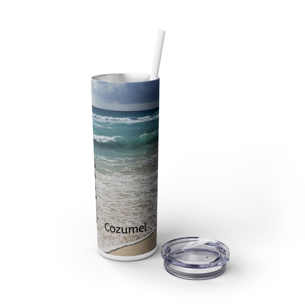 Get trendy with Personalized Vacation Skinny Tumbler with Straw, 20oz -  available at Good Gift Company. Grab yours for $44.20 today!