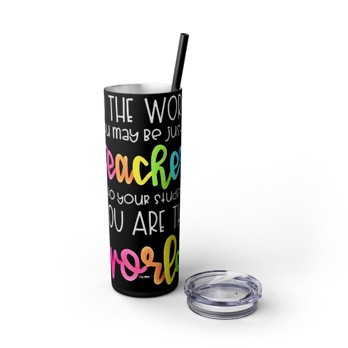 Get trendy with To The World may be just a Teacher Skinny Tumbler with Straw, 20oz -  available at Good Gift Company. Grab yours for $44.20 today!