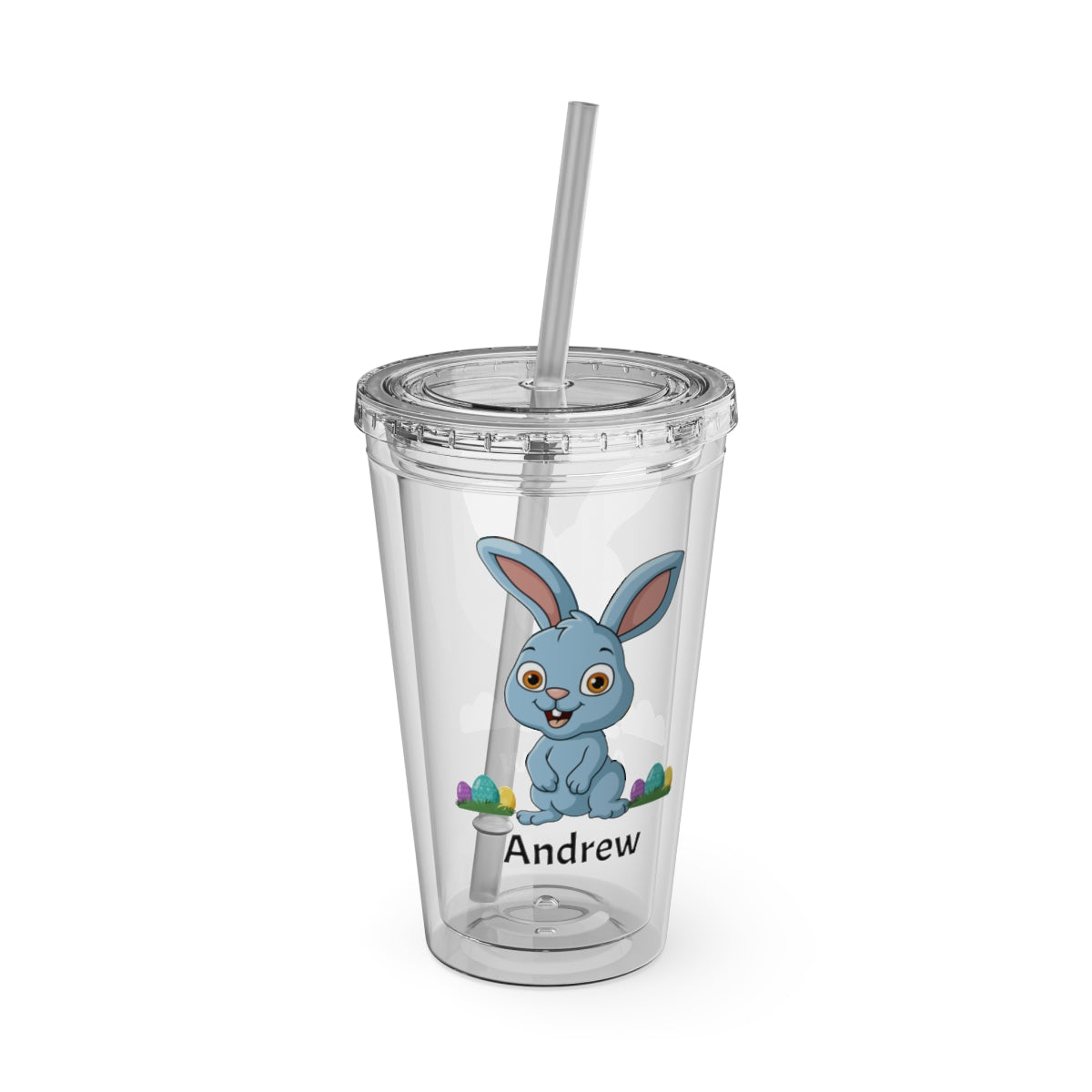 Personalized Easter Bunny Tumbler – Custom Kids’ Cup