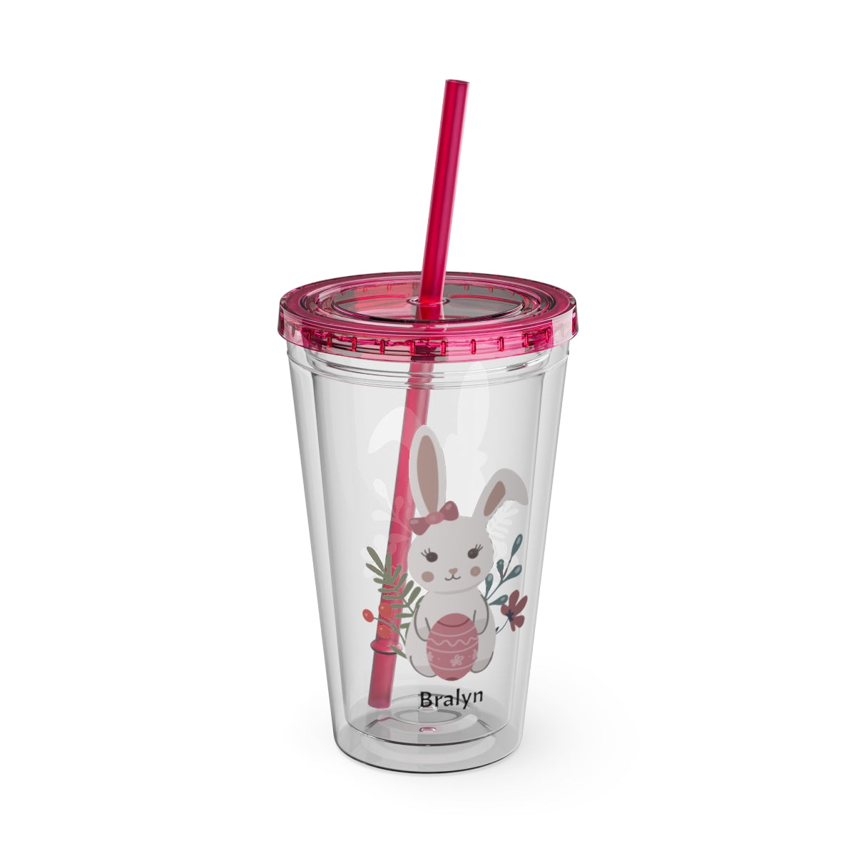 Personalized Easter Bunny Tumbler – Custom Kids’ Cup