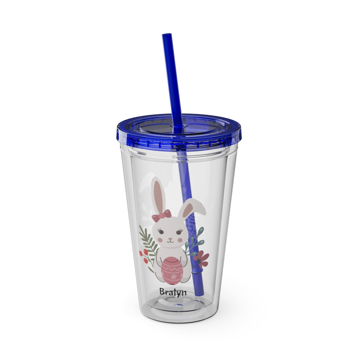 Personalized Easter Bunny Tumbler – Custom Kids’ Cup