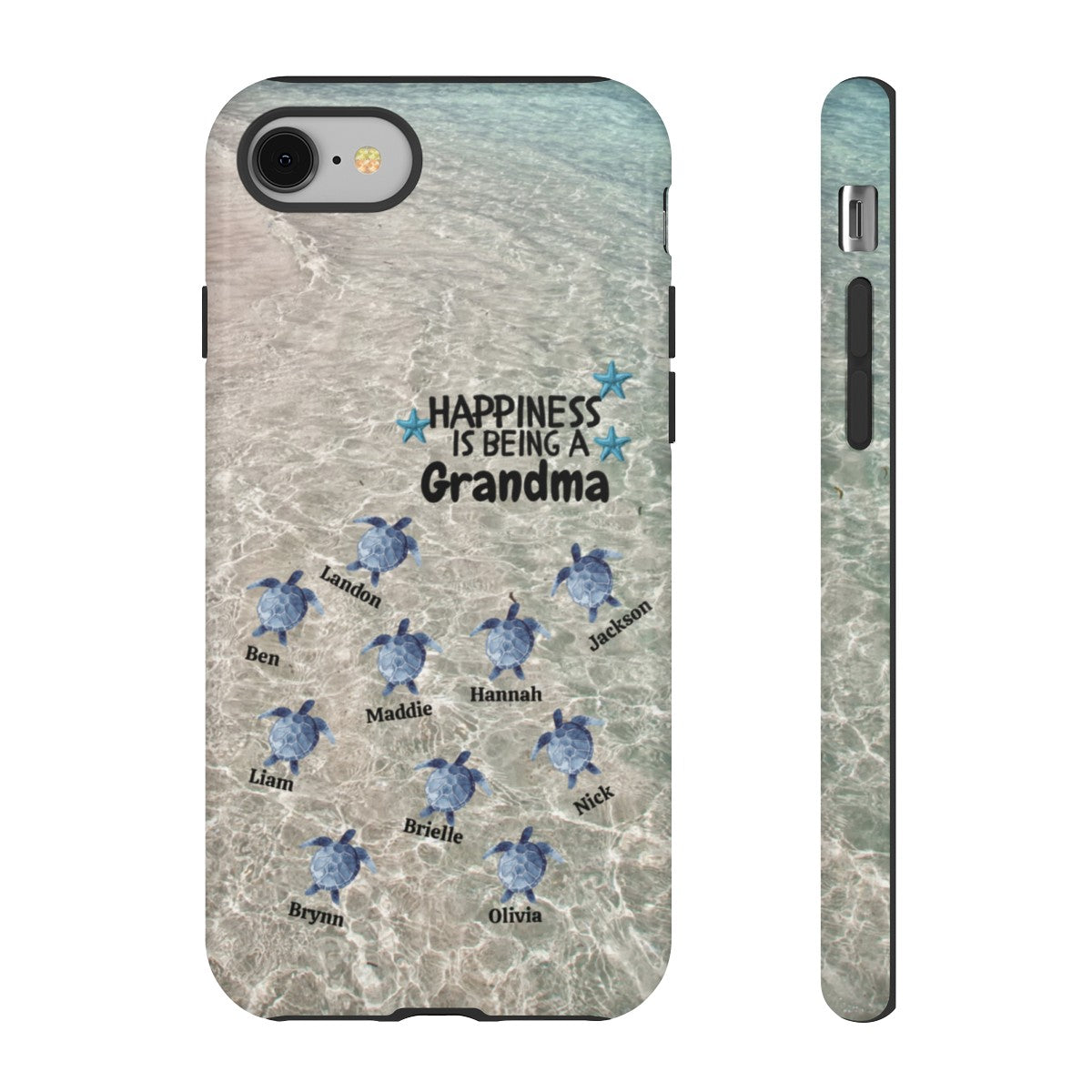 Get trendy with Happiness is being a Grandma I Phone Tough Case -  available at Good Gift Company. Grab yours for $28.66 today!