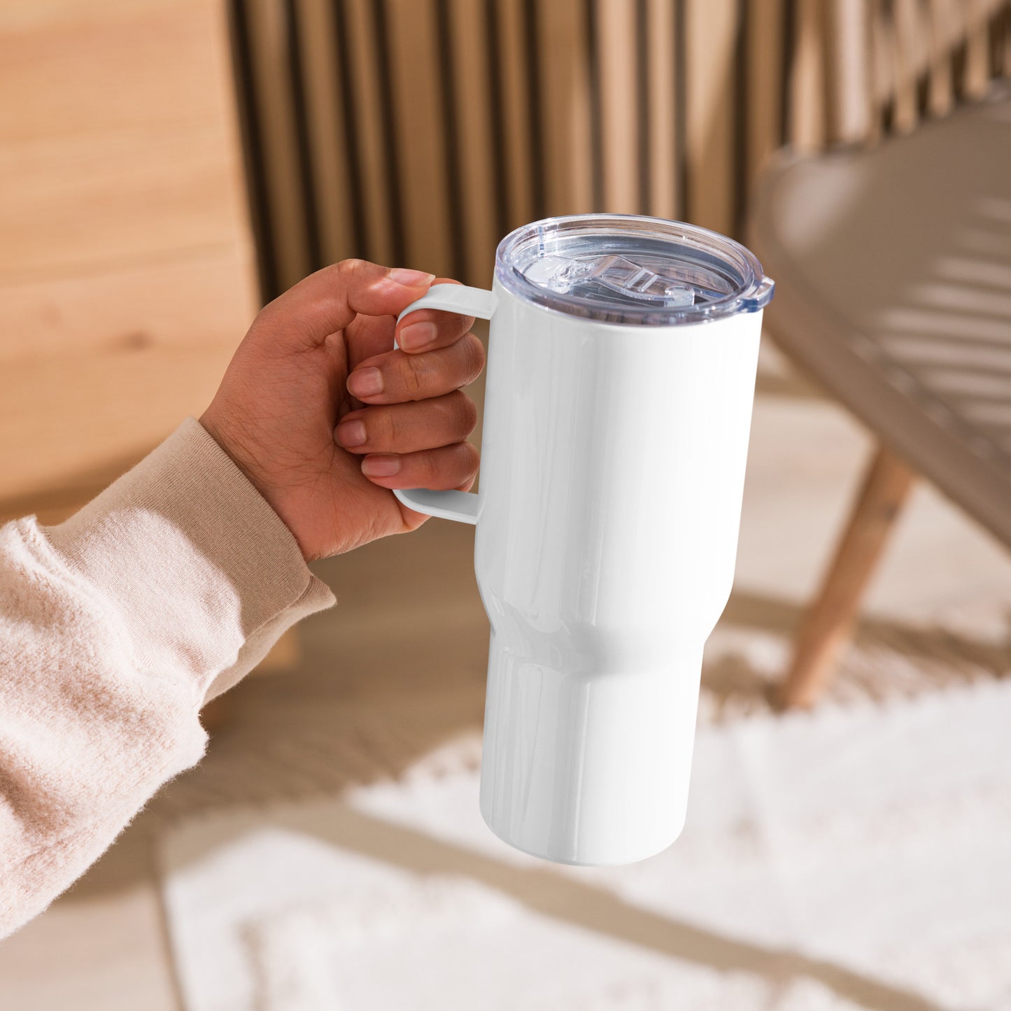 Get trendy with Stay Hydrated with the 20oz Trump Fist Travel Tumbler – Ultimate Durability and Style -  available at Good Gift Company. Grab yours for $26.99 today!