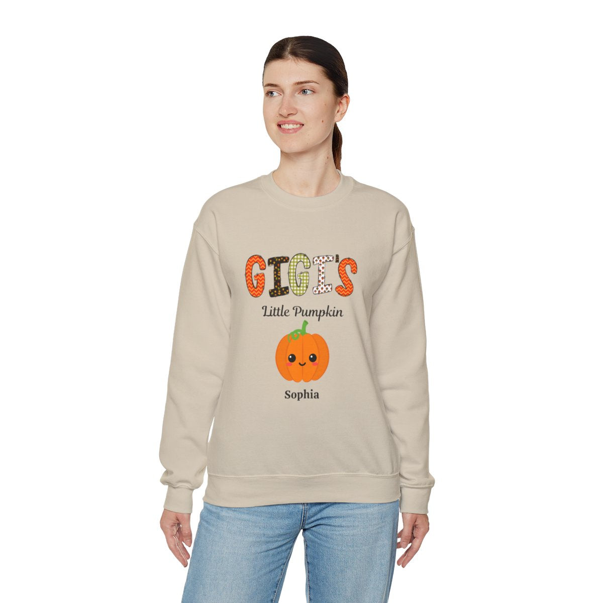 Grandma's, Nana's, Mimi's, and Gigi's Little Pumpkins Fall Sweatshirt: Customizable  Grandchildren's Names