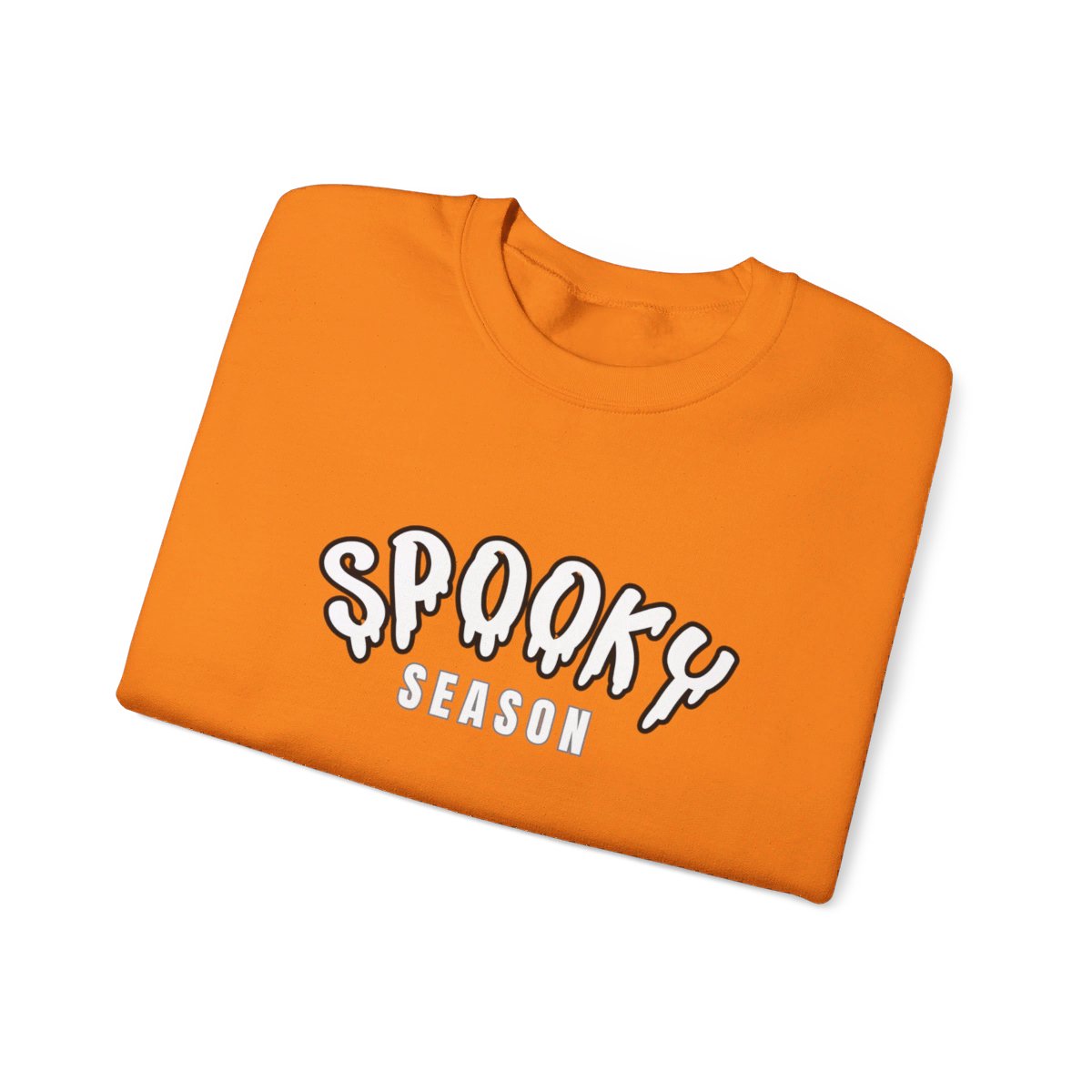 Get trendy with Spooky Season Crew Neck Sweatshirt - Unisex Heavy Blend for Ultimate Comfort -  available at Good Gift Company. Grab yours for $28.95 today!