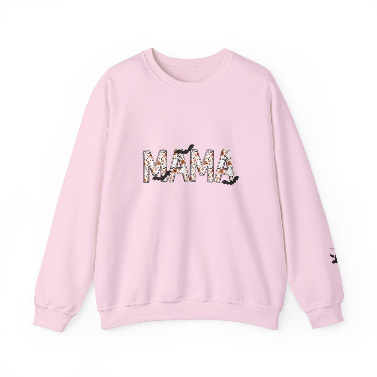 Spooky and Personalized Mama Halloween Crewneck Sweatshirt