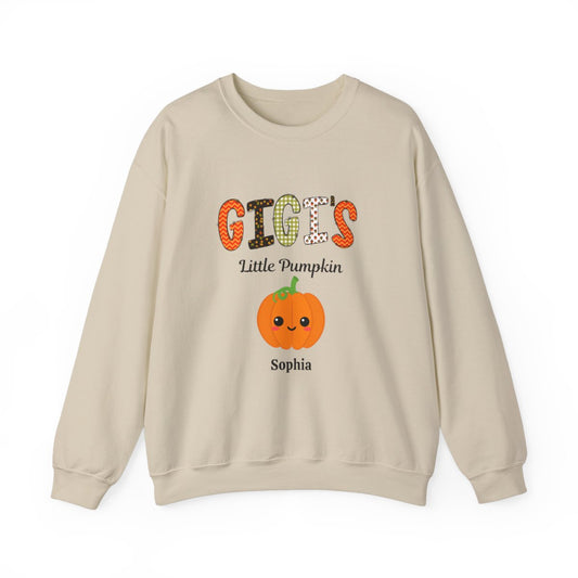 Grandma's, Nana's, Mimi's, and Gigi's Little Pumpkins Fall Sweatshirt: Customizable  Grandchildren's Names