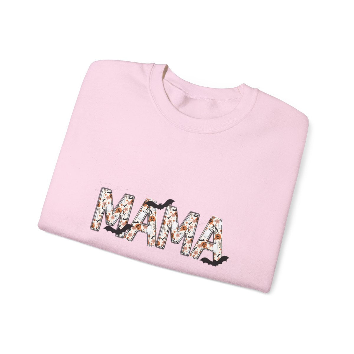 Spooky and Personalized Mama Halloween Crewneck Sweatshirt