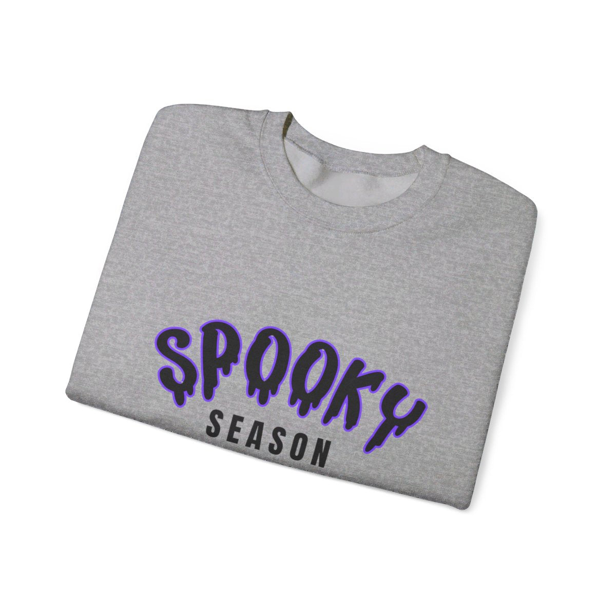 Get trendy with Spooky Season Crew Neck Sweatshirt - Unisex Heavy Blend for Ultimate Comfort -  available at Good Gift Company. Grab yours for $28.95 today!