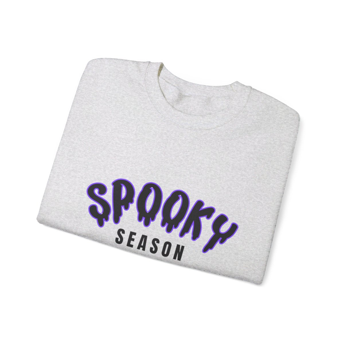 Get trendy with Spooky Season Crew Neck Sweatshirt - Unisex Heavy Blend for Ultimate Comfort -  available at Good Gift Company. Grab yours for $28.95 today!