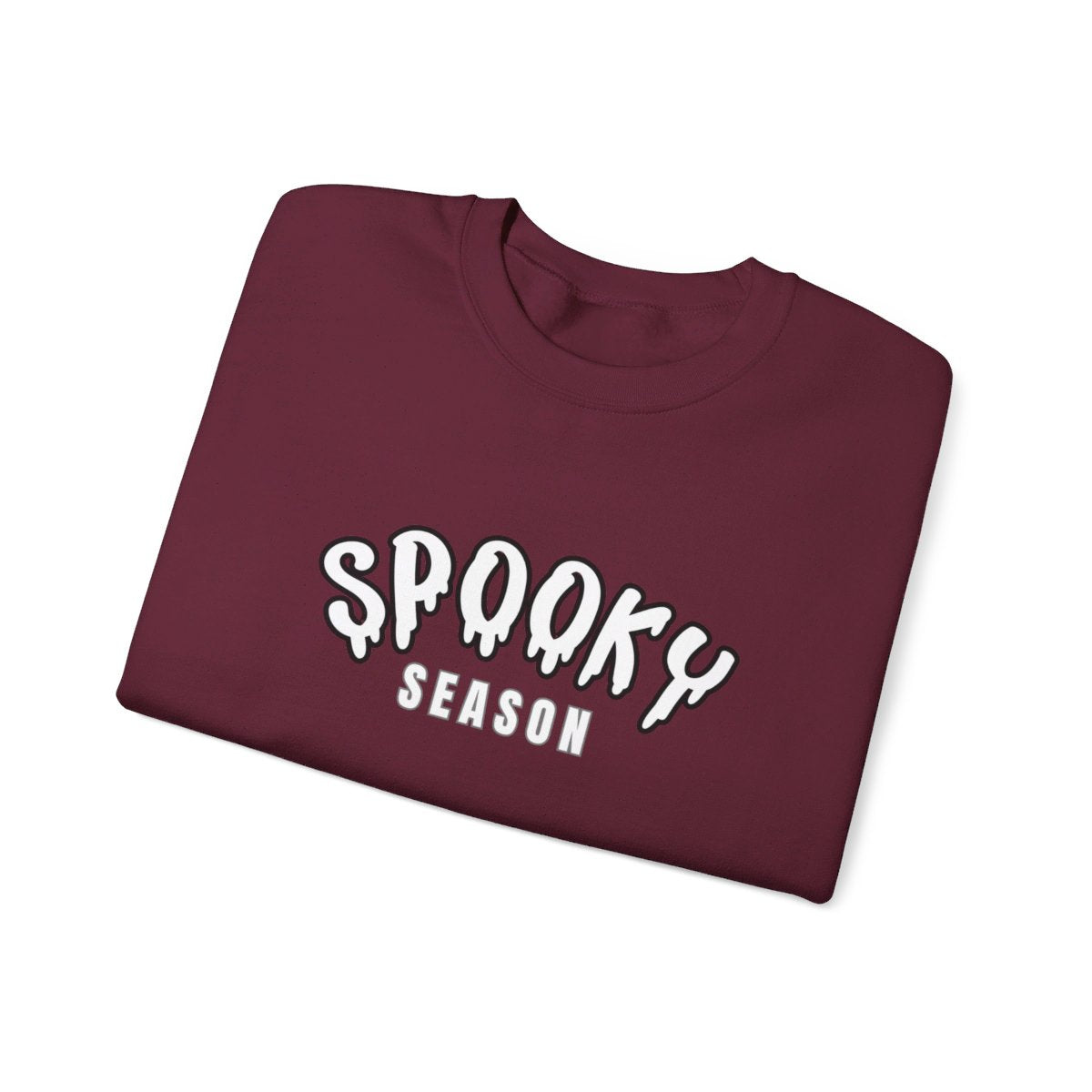 Get trendy with Spooky Season Crew Neck Sweatshirt - Unisex Heavy Blend for Ultimate Comfort -  available at Good Gift Company. Grab yours for $28.95 today!