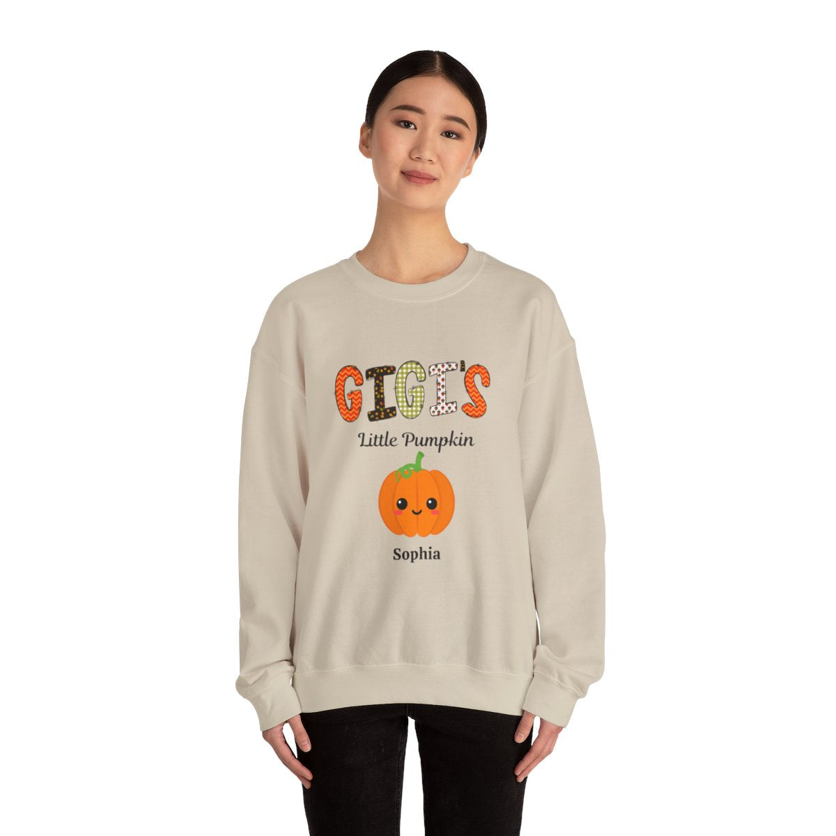 Grandma's, Nana's, Mimi's, and Gigi's Little Pumpkins Fall Sweatshirt: Customizable  Grandchildren's Names