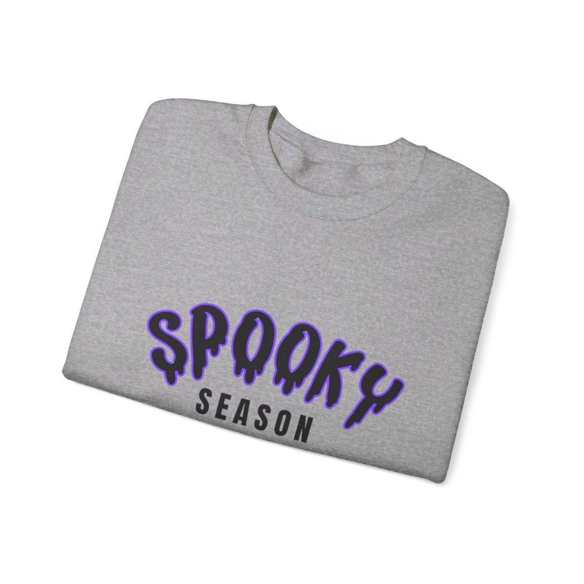 Get trendy with Spooky Season Crew Neck Sweatshirt - Unisex Heavy Blend for Ultimate Comfort -  available at Good Gift Company. Grab yours for $28.95 today!