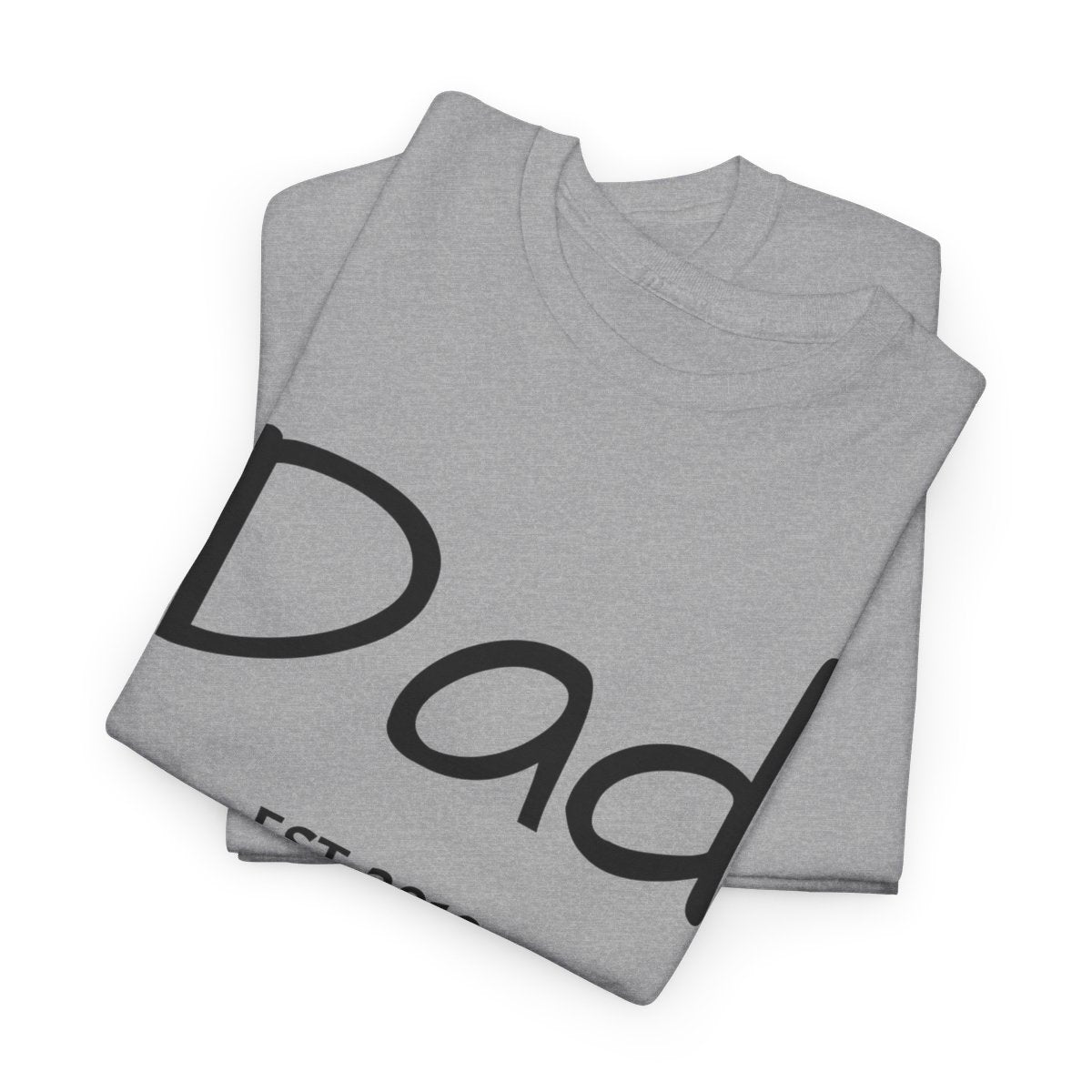 Get trendy with Personalized Dad Unisex Heavy Cotton Tee -  available at Good Gift Company. Grab yours for $18.54 today!