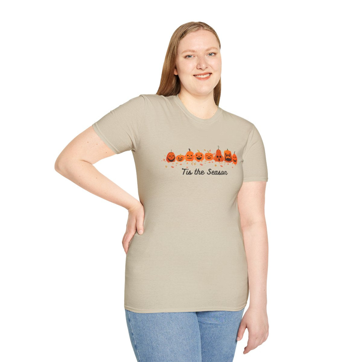 "Tis the Season" Halloween T-Shirt – Cute Jack-o'-Lanterns Design