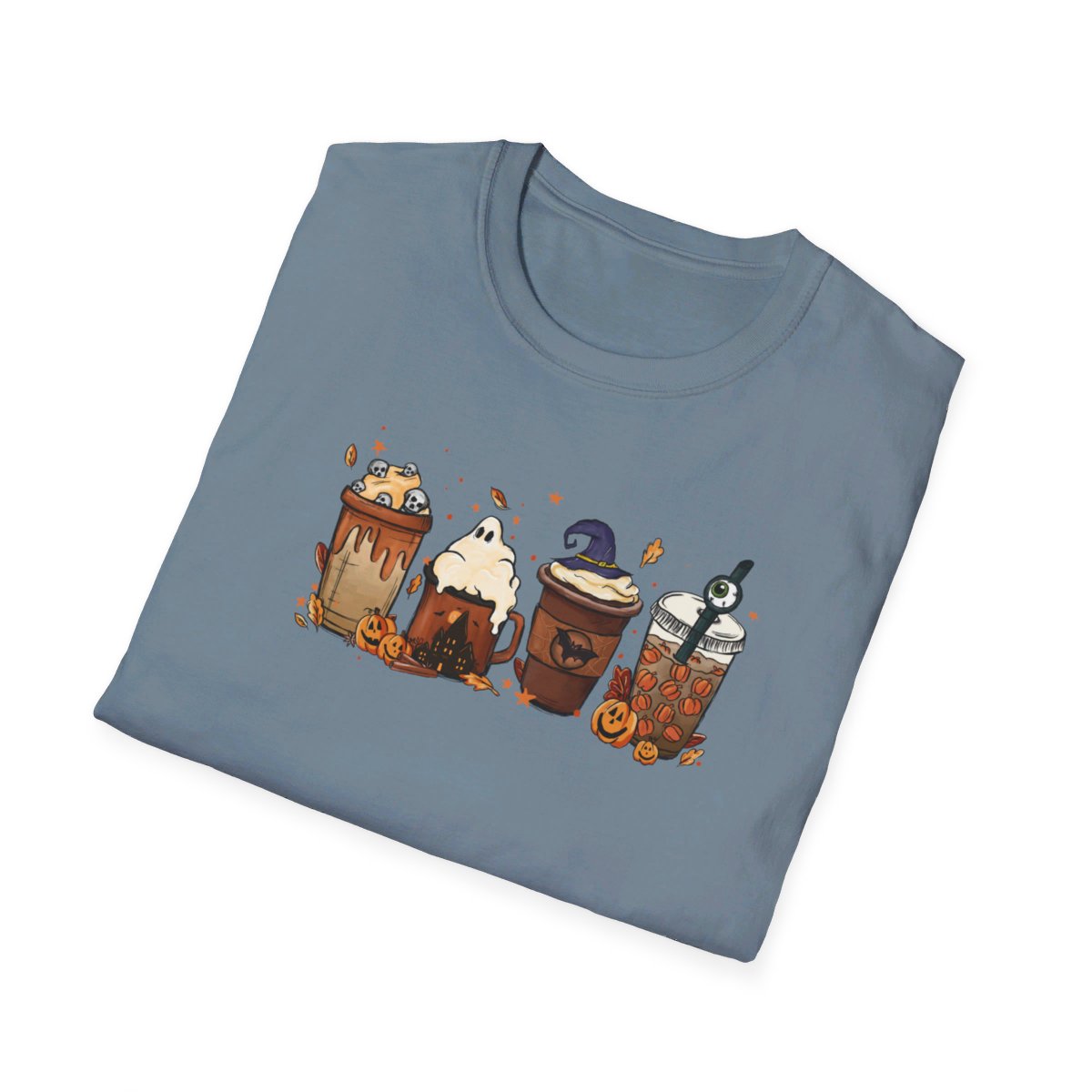 Get trendy with Spooky Coffees Halloween/Fall T Shirt -  available at Good Gift Company. Grab yours for $19.99 today!