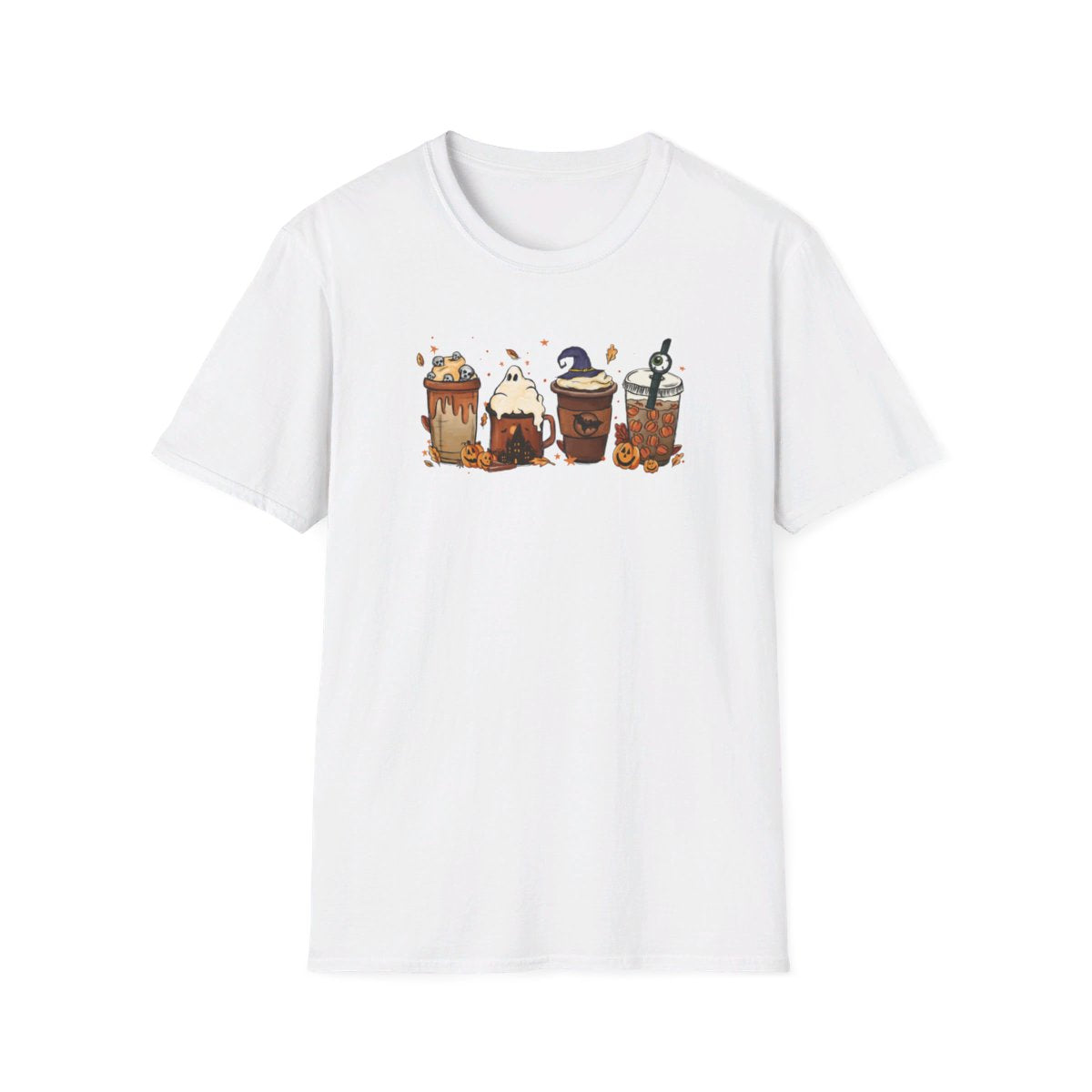 Get trendy with Spooky Coffees Halloween/Fall T Shirt -  available at Good Gift Company. Grab yours for $19.99 today!