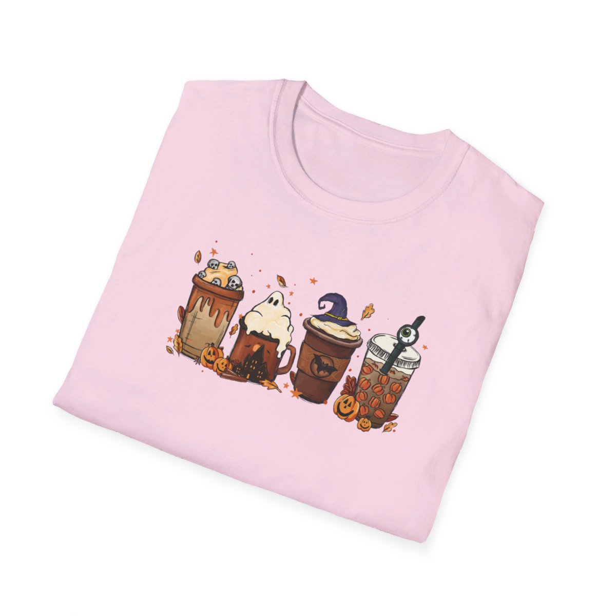 Get trendy with Spooky Coffees Halloween/Fall T Shirt -  available at Good Gift Company. Grab yours for $19.99 today!