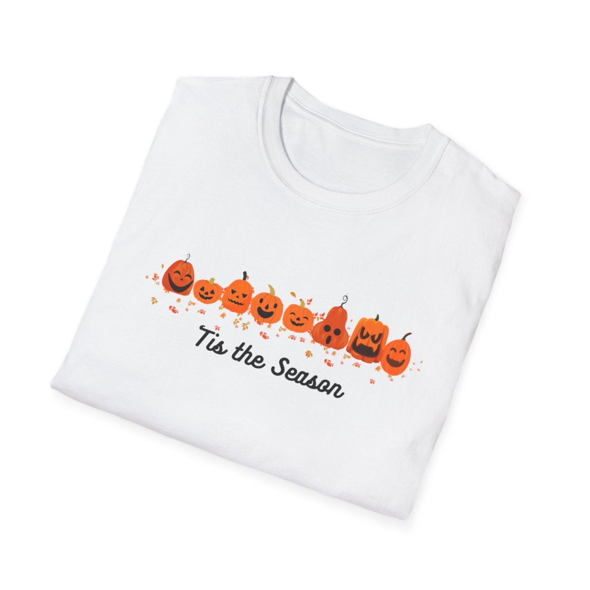 "Tis the Season" Halloween T-Shirt – Cute Jack-o'-Lanterns Design