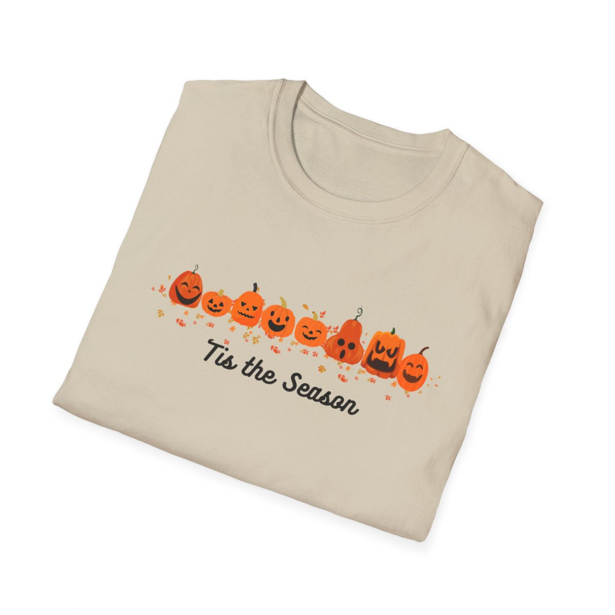 "Tis the Season" Halloween T-Shirt – Cute Jack-o'-Lanterns Design