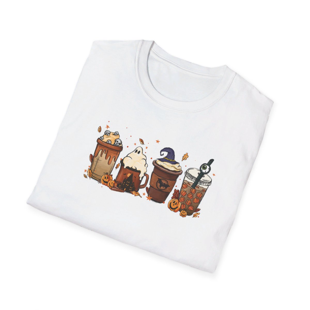 Get trendy with Spooky Coffees Halloween/Fall T Shirt -  available at Good Gift Company. Grab yours for $19.99 today!